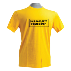 Custom Round Neck Cotton T-Shirt