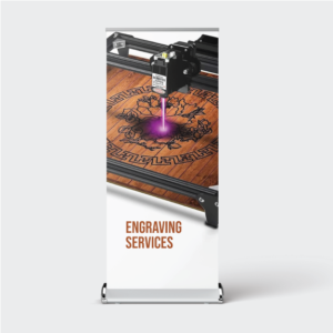 Premium Heavy Broad Base Roll-Up Banner